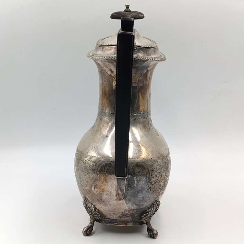 Antique silverplated coffee pot