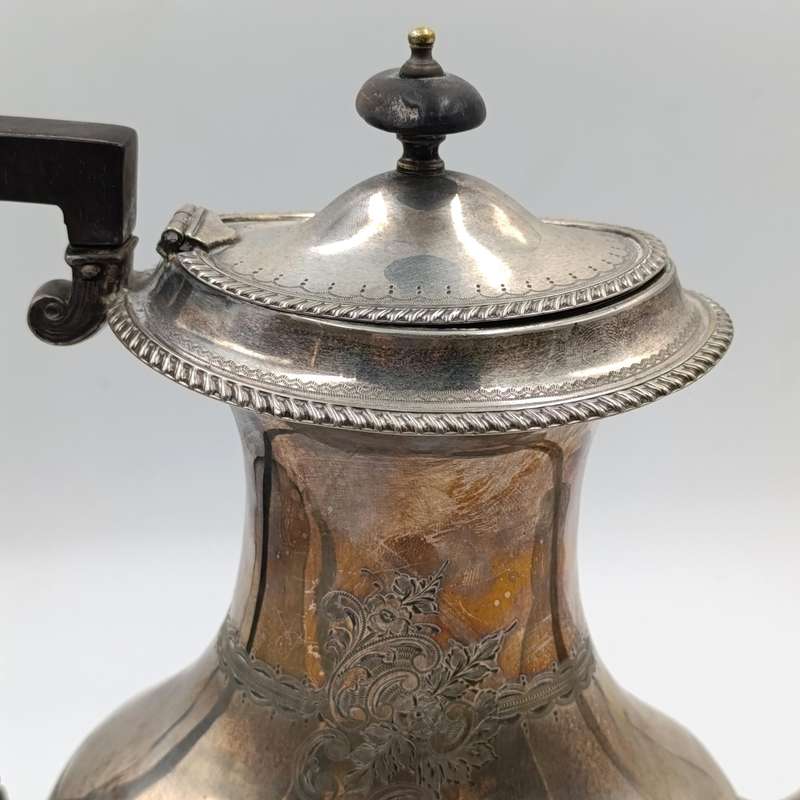 Antique silverplated coffee pot