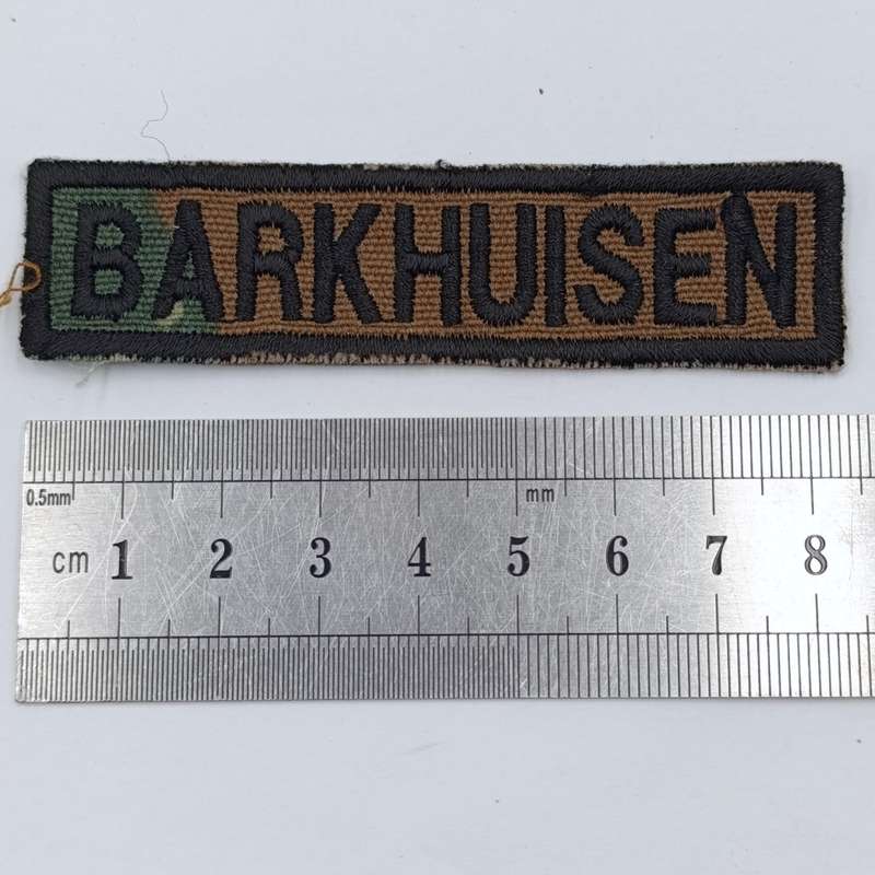 Lot of 6 SA Army Barkhuizen cloth name badges