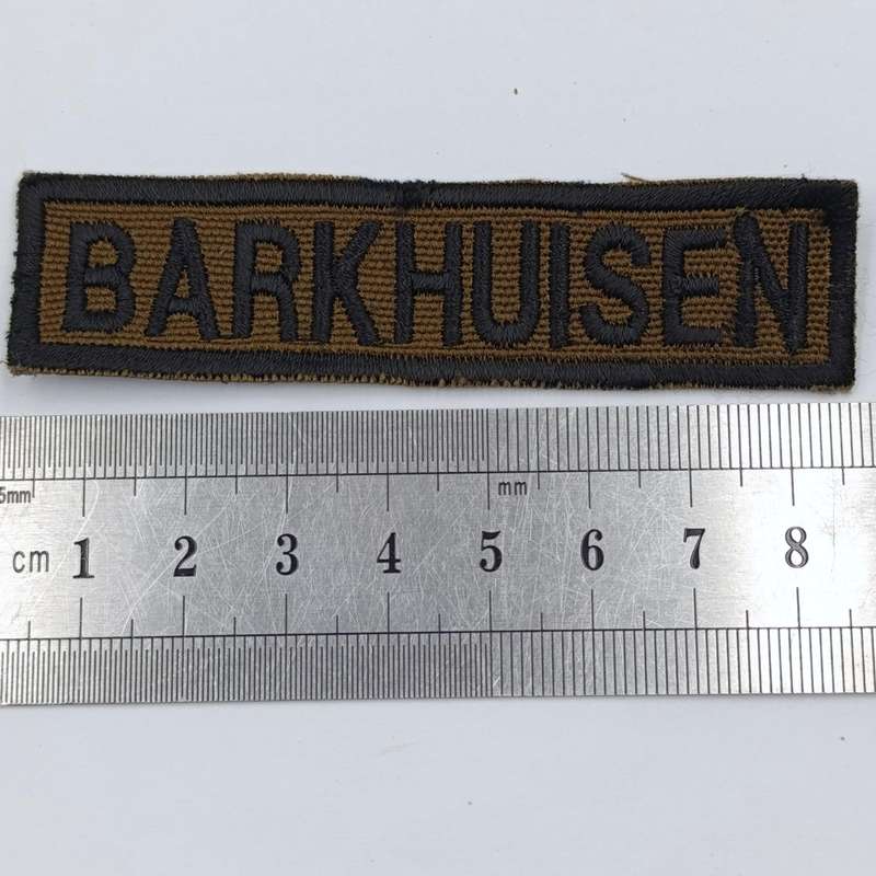 Lot of 6 SA Army Barkhuizen cloth name badges