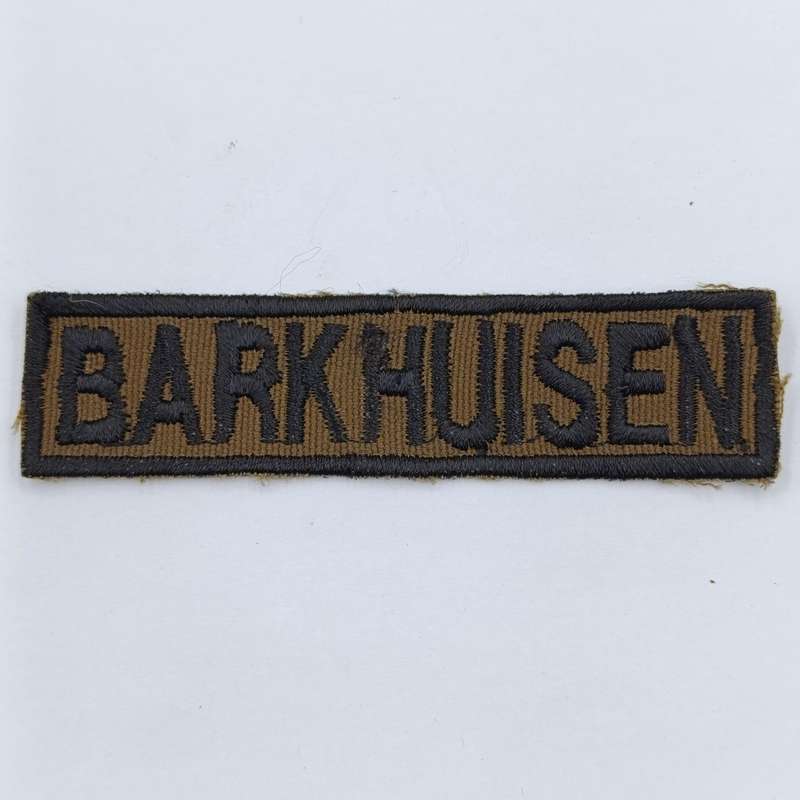 Lot of 6 SA Army Barkhuizen cloth name badges