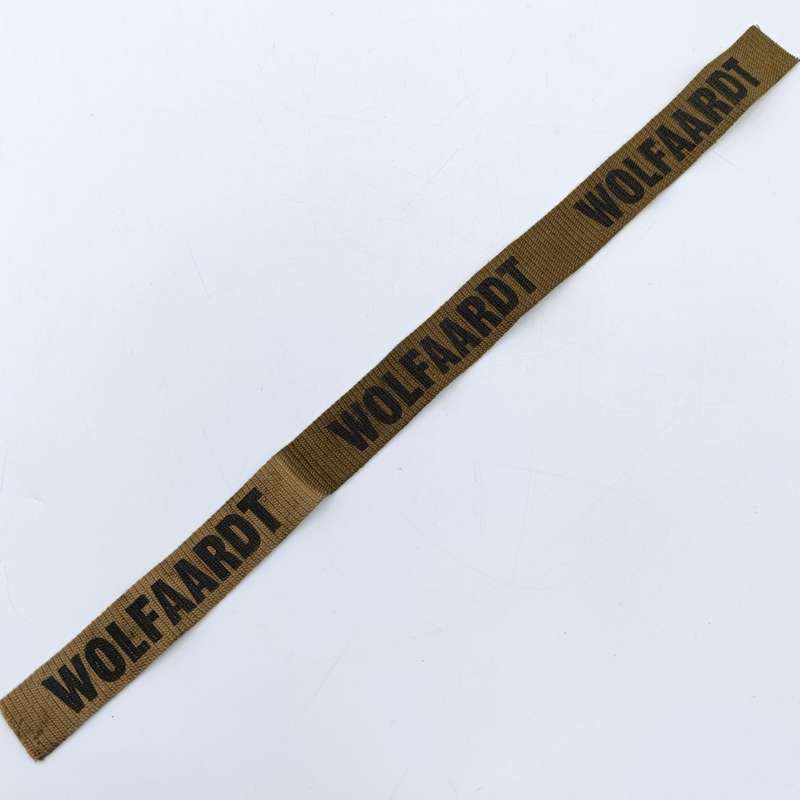 SADF strip of 3 Wolfaardt name badges
