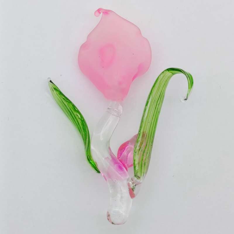 Beautiful handmade glass flower