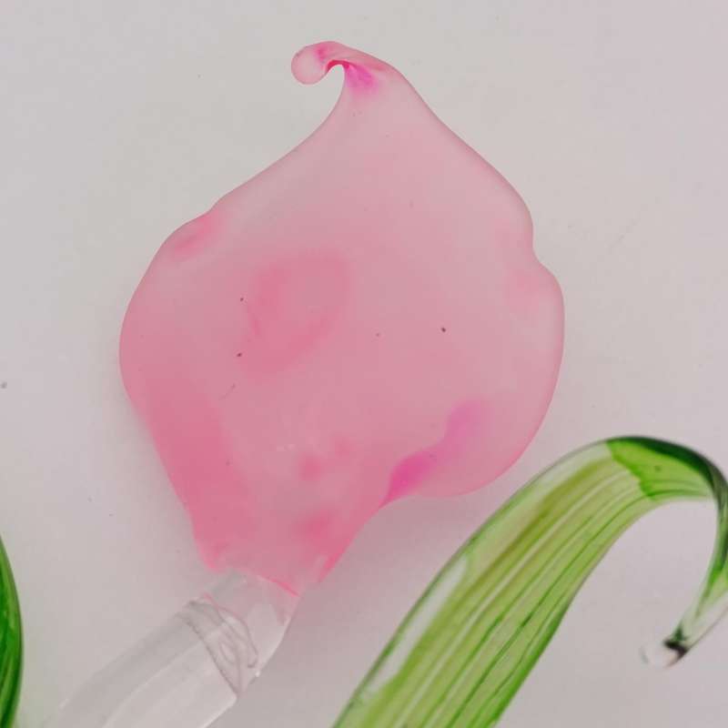 Beautiful handmade glass flower