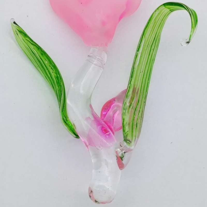 Beautiful handmade glass flower