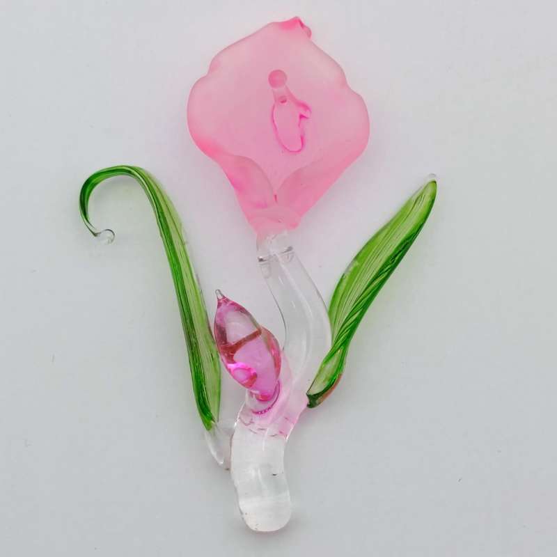 Beautiful handmade glass flower