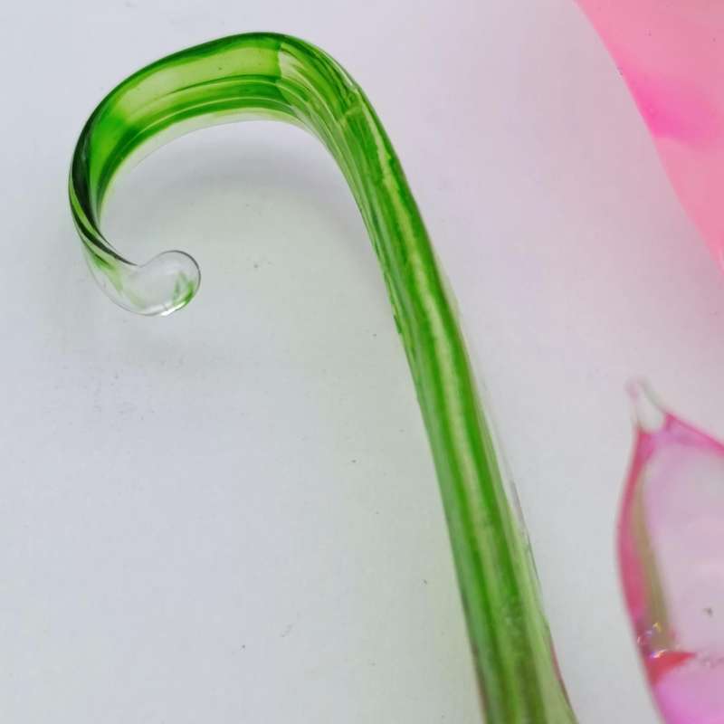 Beautiful handmade glass flower