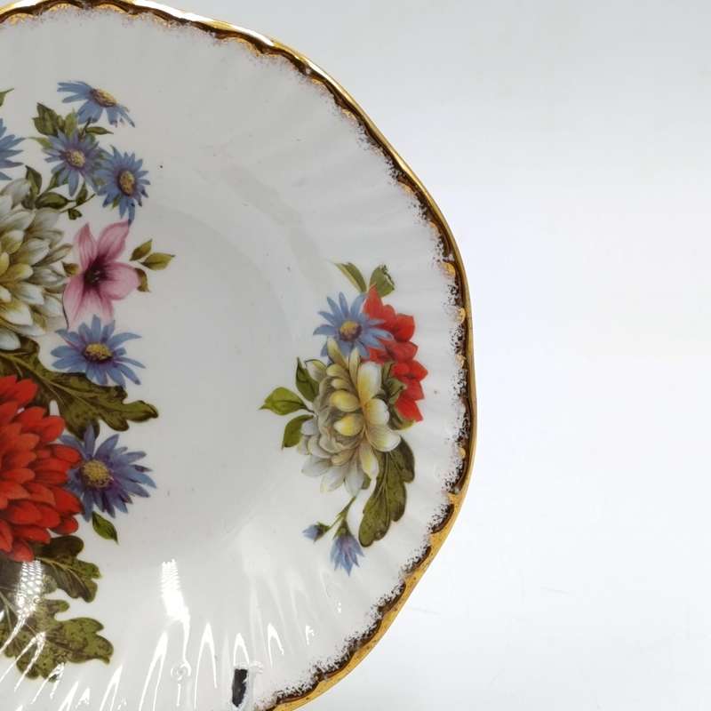 Vintage Elizabethan Staffordshire porcelain trinket bowl