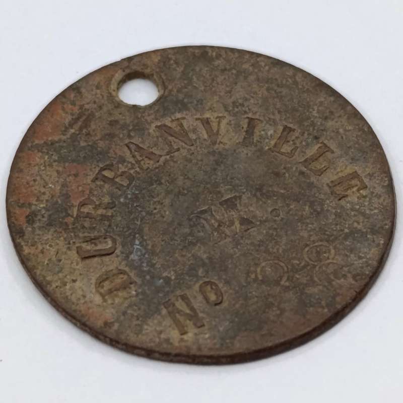 1942 Wartime Durbanville Dog license No.28 - rare