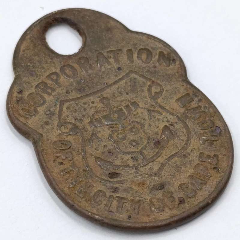 1915 City of Cape Town Dog License No. 2195 - rarely seen WW1 period