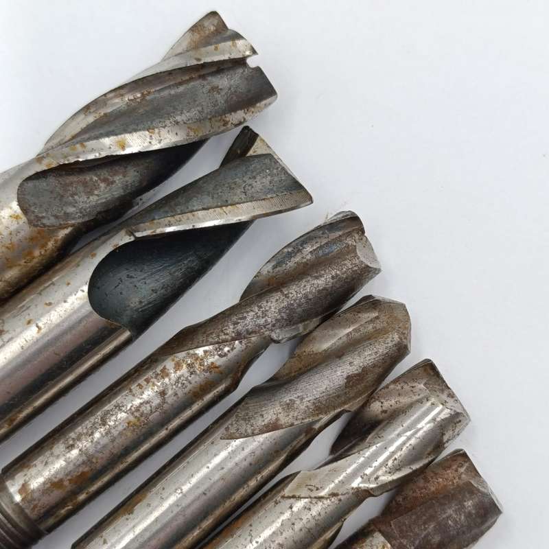 Lot of 10 End Mill bits