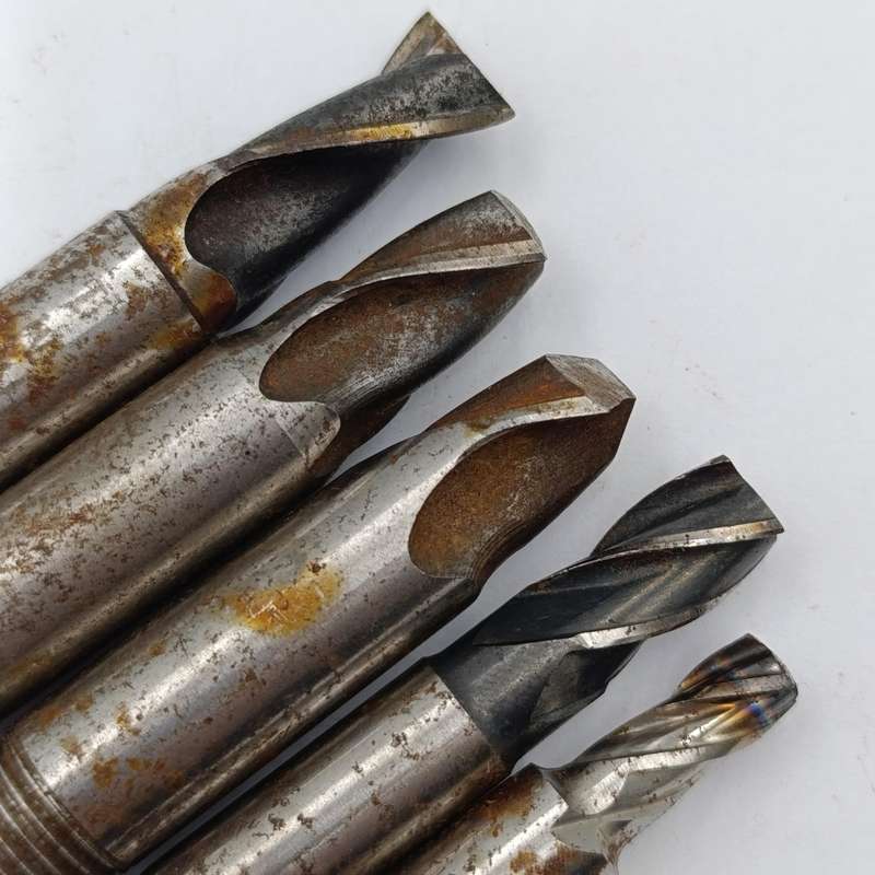 Lot of 8 End Mill bits