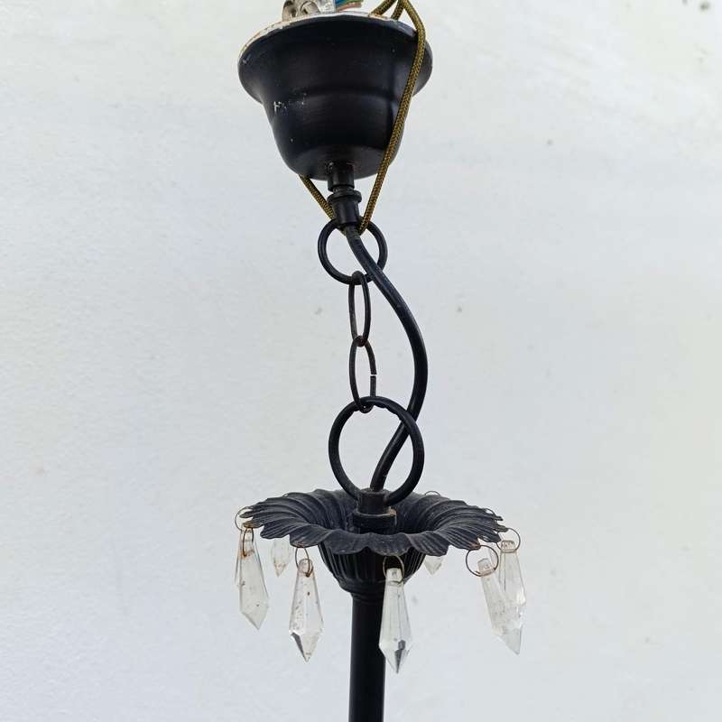 Crystal chandelier with 3 arms