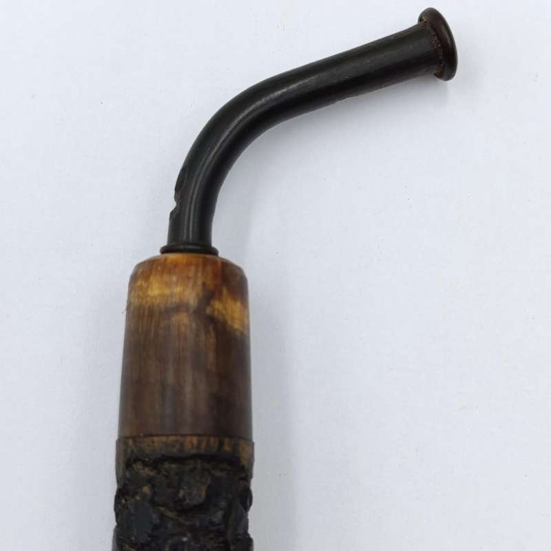 Swiss Black Forest mountain hunter's smoking pipe