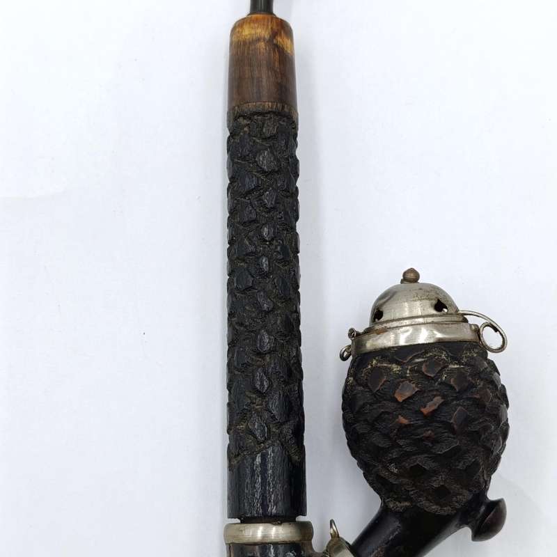Swiss Black Forest mountain hunter's smoking pipe