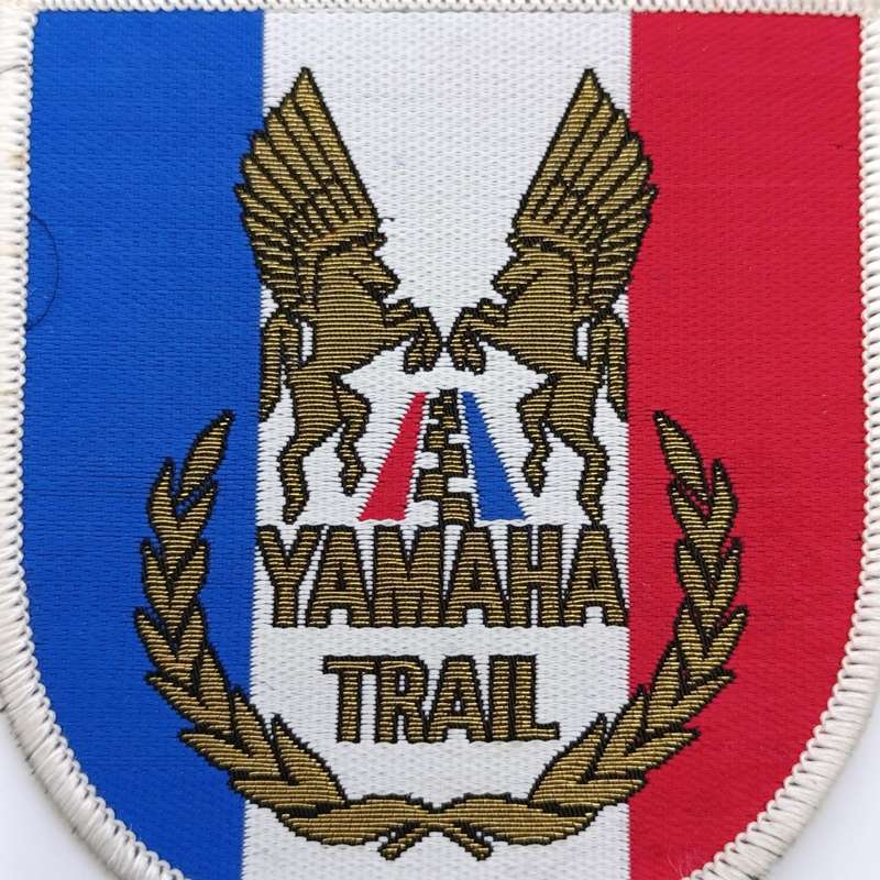 Yamaha Trial motorcycles cloth badge