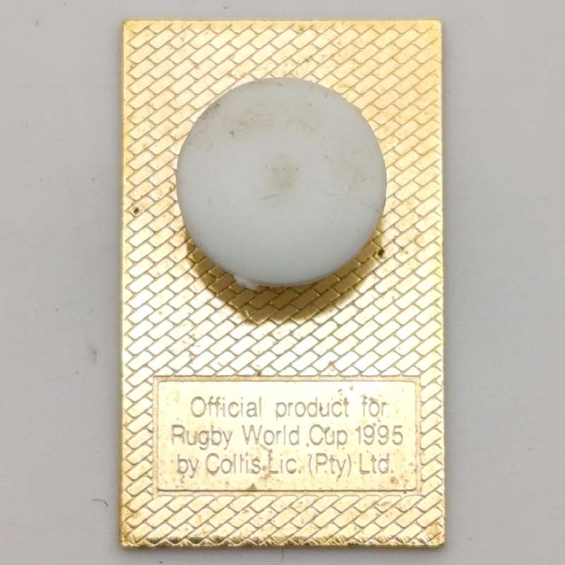1995 Rugby World Cup South Africa pin badge