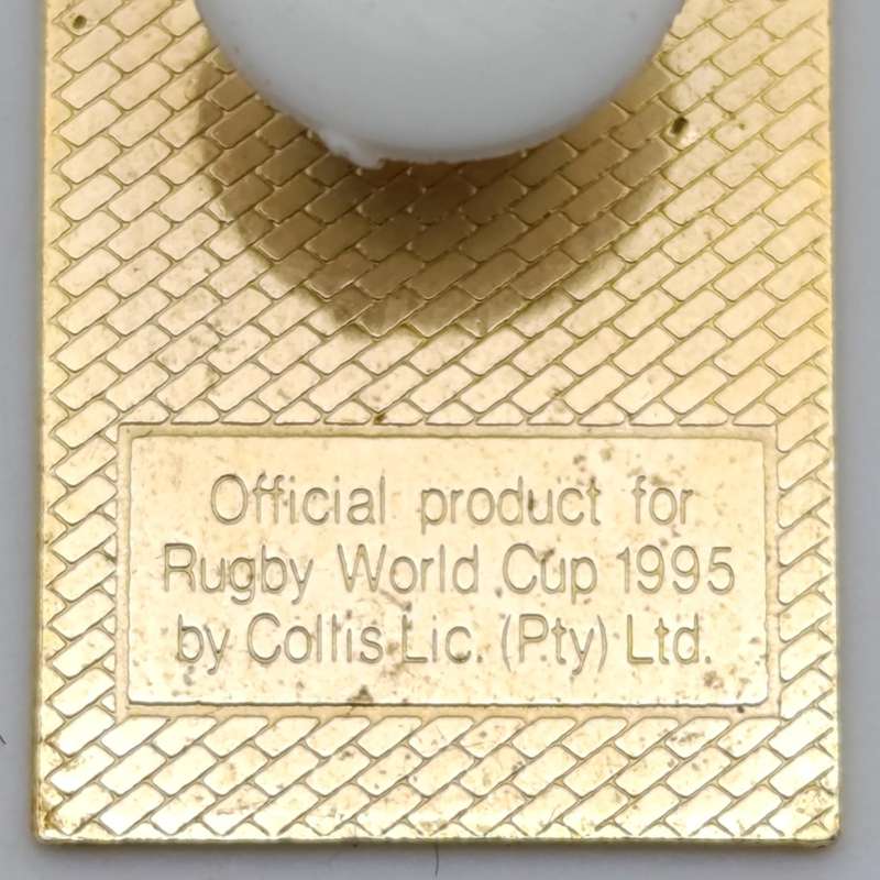 1995 Rugby World Cup South Africa pin badge