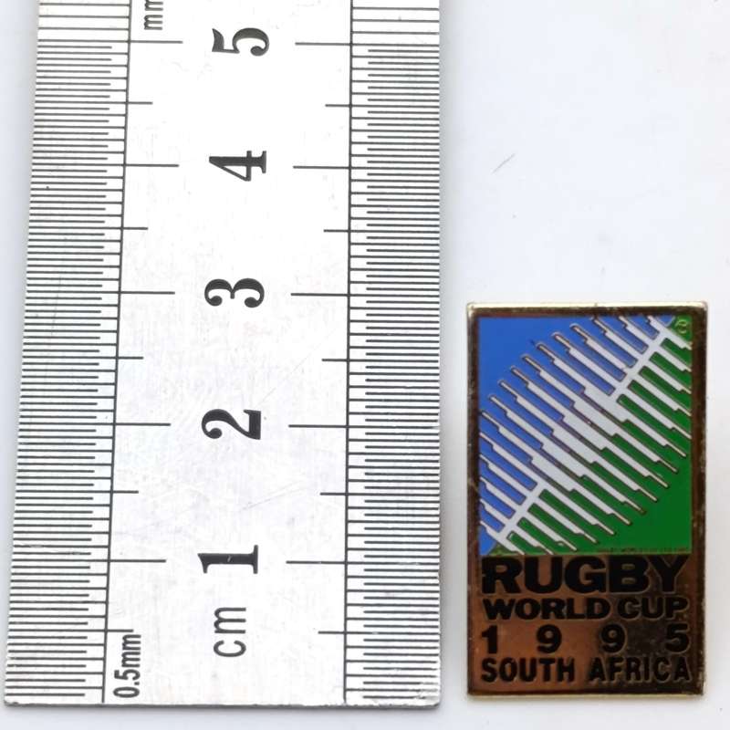 1995 Rugby World Cup South Africa pin badge