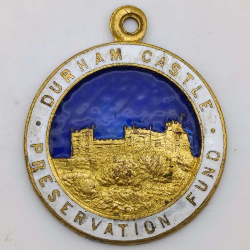 Vintage Durham Castle Preservation Fund medallion