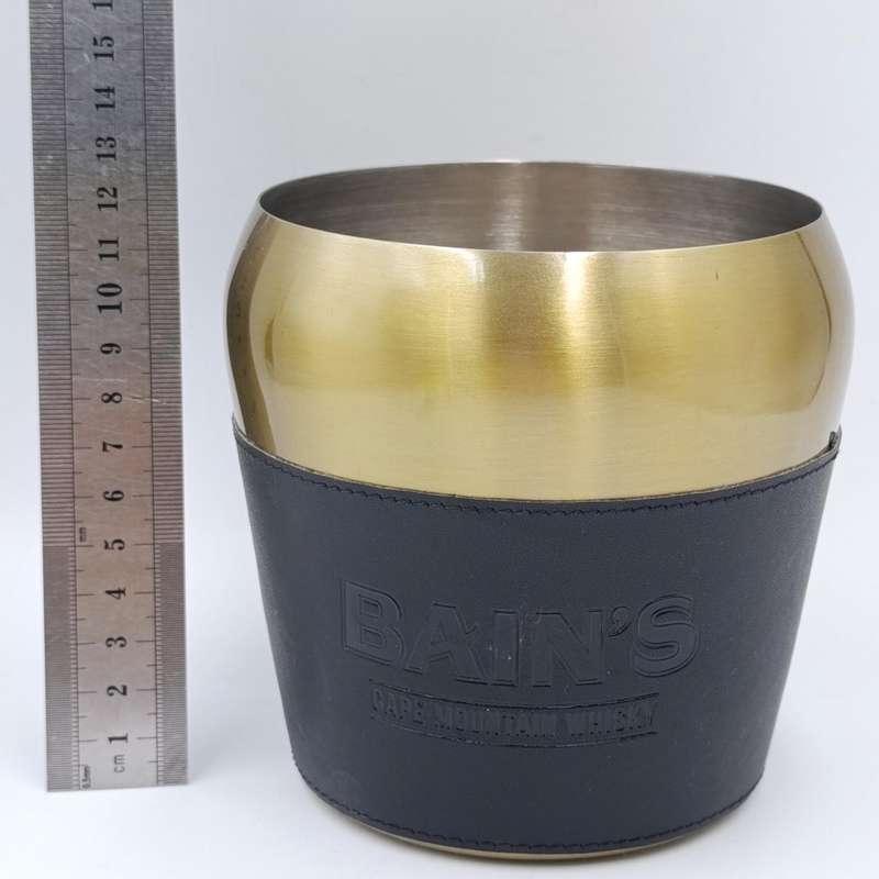 Bain's Cape Mountain whisky ice bucket with tongs