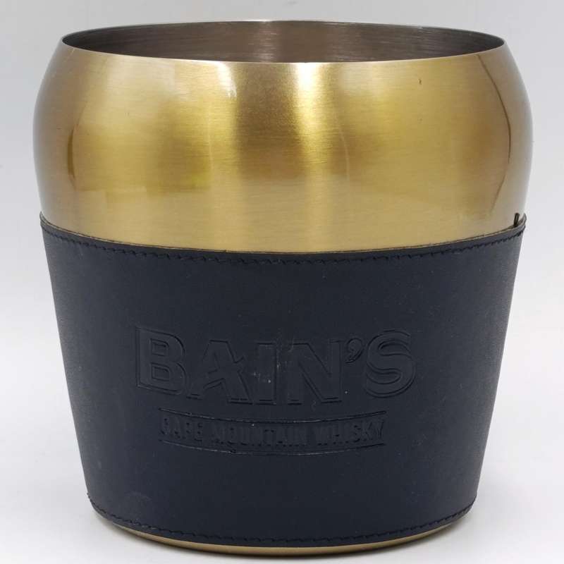 Bain's Cape Mountain whisky ice bucket with tongs