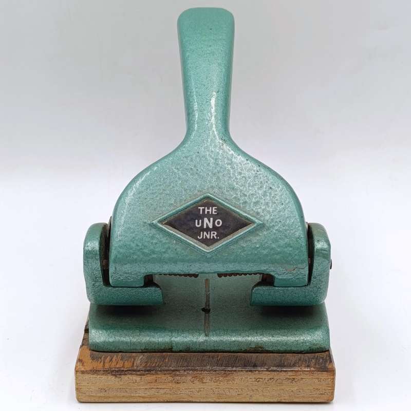 Vintage The Uno Junior double hole punch