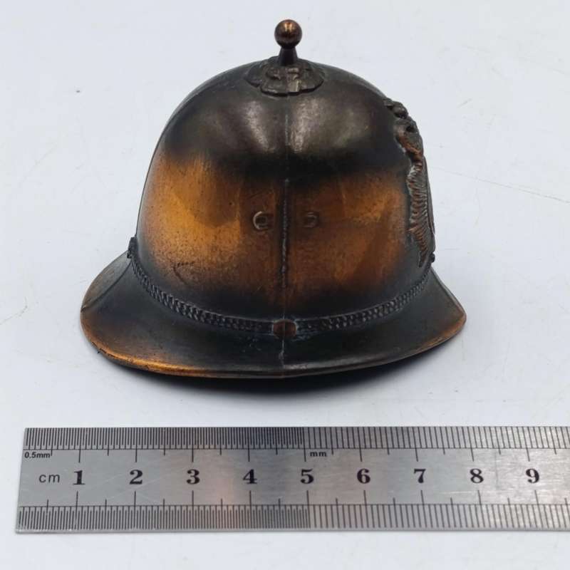 British Metropolitan Police Helmet shaped bell