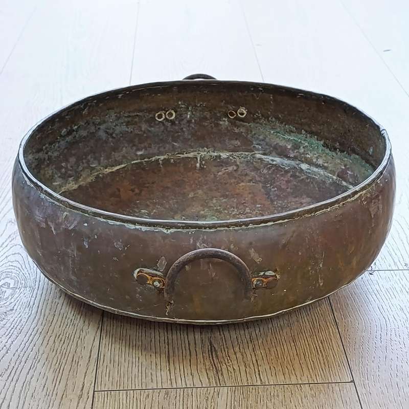 Antique copper pot -unsure of use