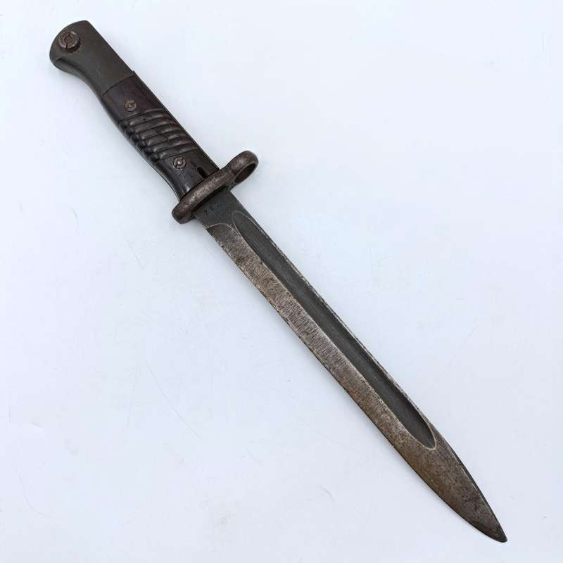WW2 German Cof 44 K98 rifle bayonet - no sheath - Serial 7924d