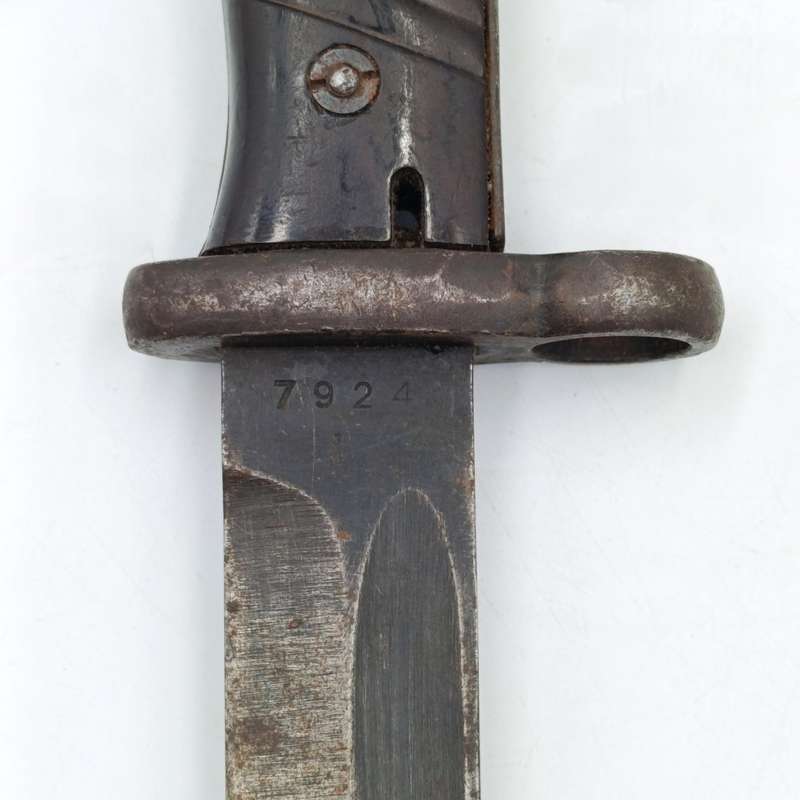 WW2 German Cof 44 K98 rifle bayonet - no sheath - Serial 7924d