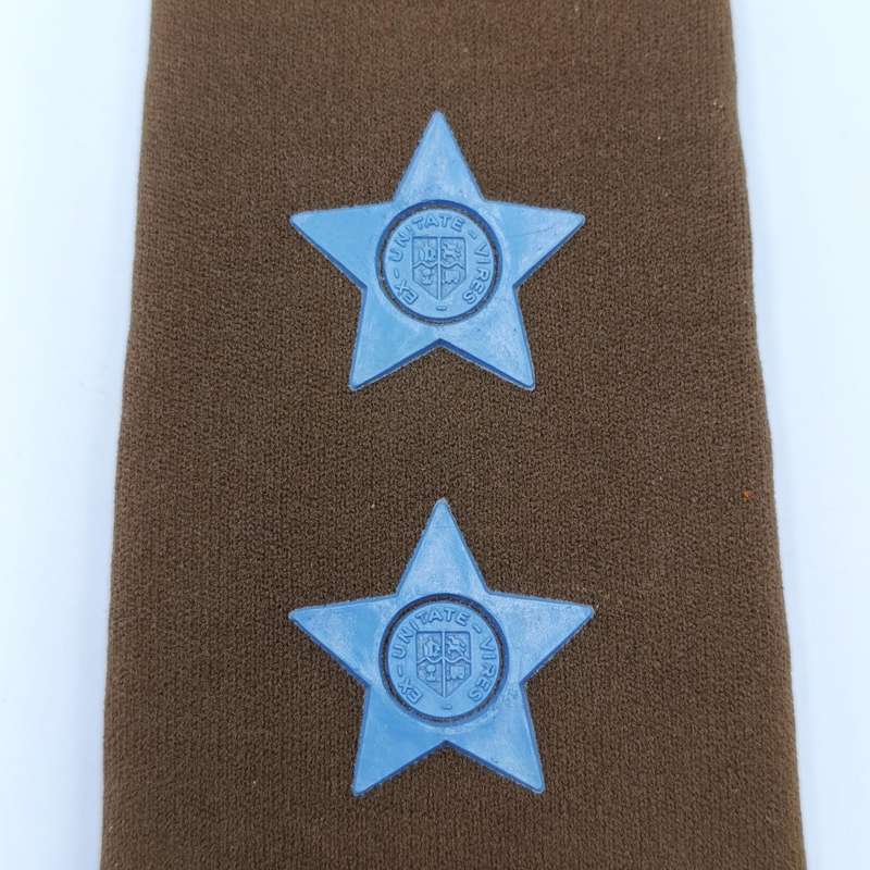 Pair of SA Air Force Lieutenant rank epaulette