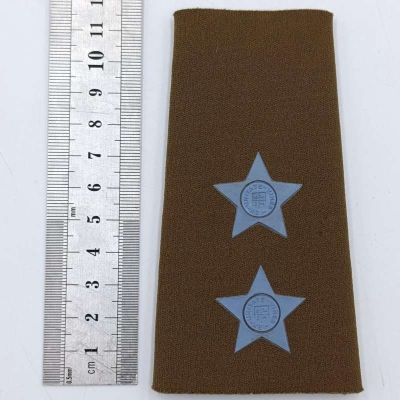 Pair of SA Air Force Lieutenant rank epaulette