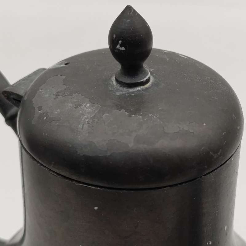 Vintage Metawa Holland Dutch pewter coffee set - Coffee pot, milk jug and sugar bowl