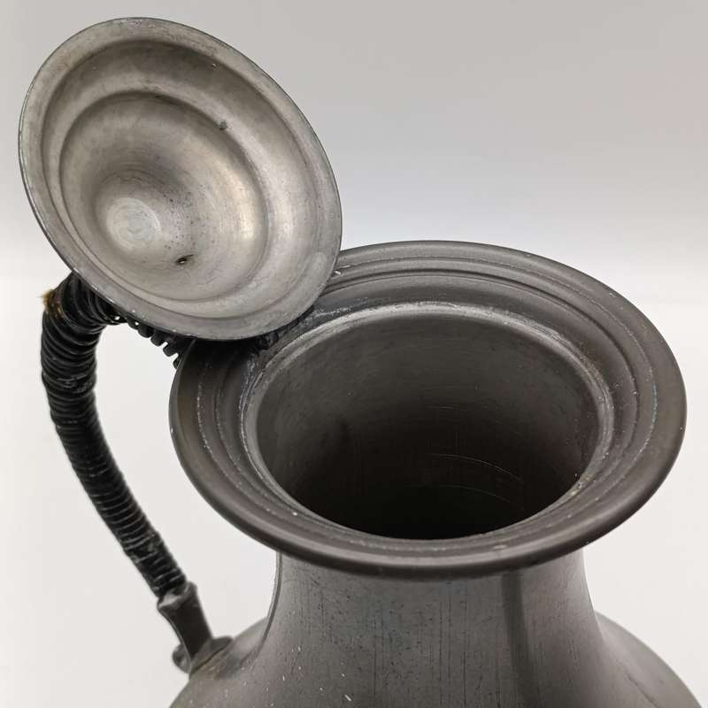 Vintage CK Holland Pewter coffee and tea set with tray