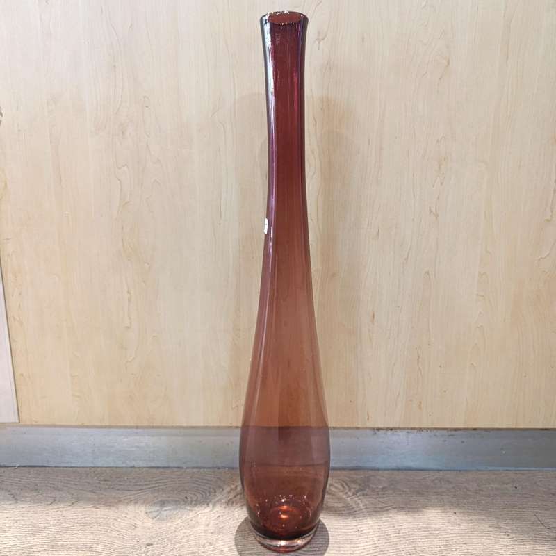 Vintage Large Murano glass flower vase - Height 72,5cm