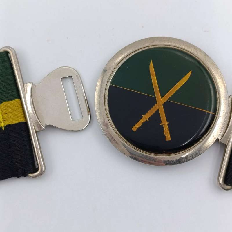 SA Infantry school stable belt