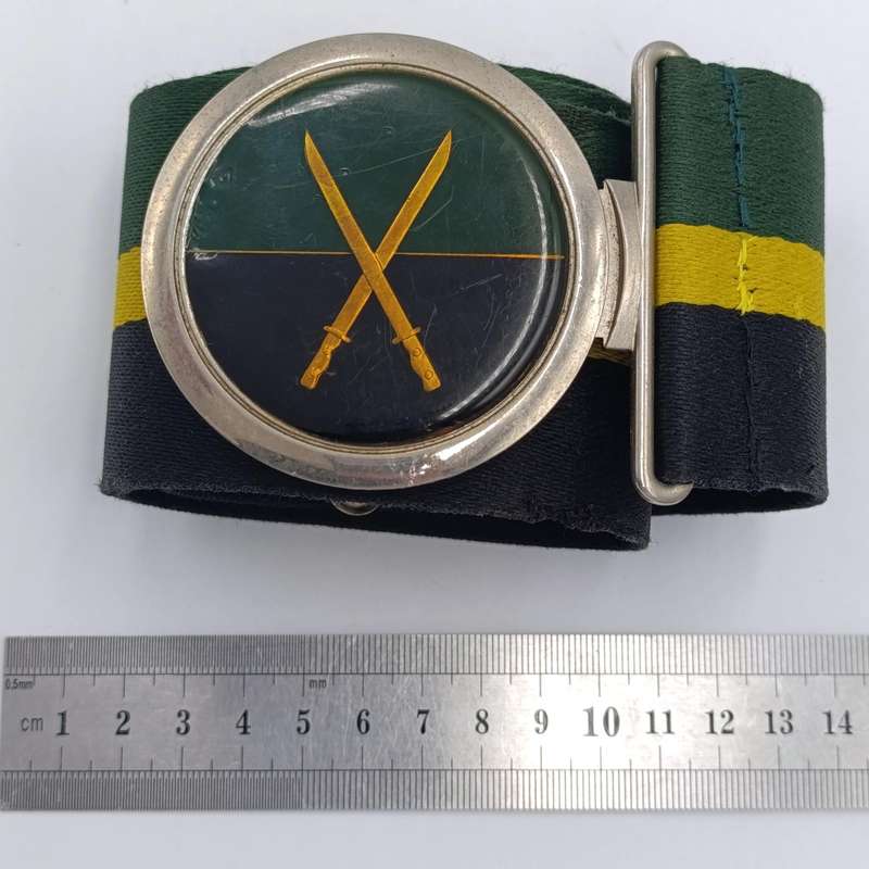 SA Infantry school stable belt