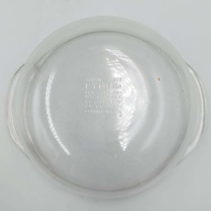 Vintage silverplated serving bowl with Pyrex glass inner and lid