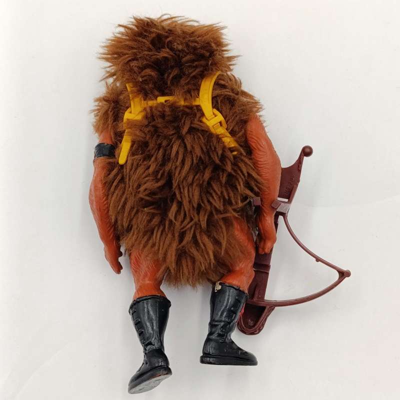 Vintage Masters of the Universe Grizzlor action figurine with weapon