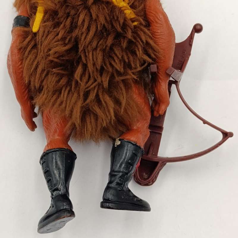 Vintage Masters of the Universe Grizzlor action figurine with weapon