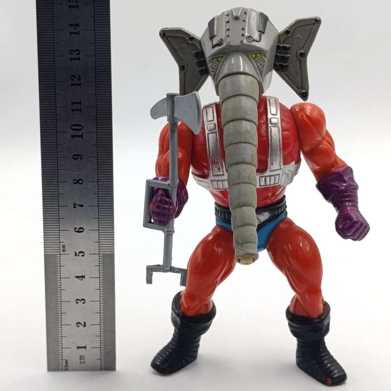 Vintage Masters of the Universe Snout Spout action figurine - weapon repaired