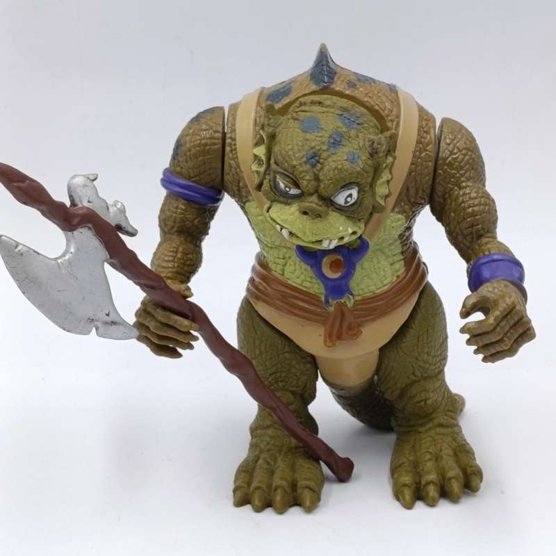Vintage Thundercats Slithe action figurine with weapon