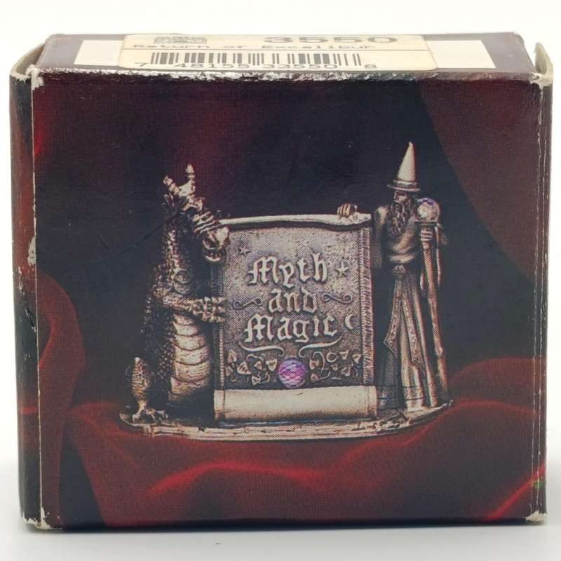 The Tudor Mint Meth and Magic Return of Excalibur figurine in box