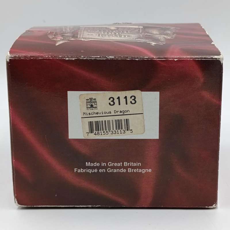 The Tudor Mint meth and Magic #3113 Mischevious Aragon figurine in box