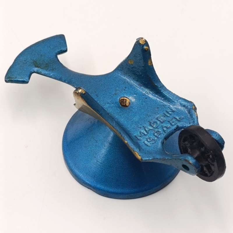 Vintage miniature Israeli metal and brass wheelbarrow ornament