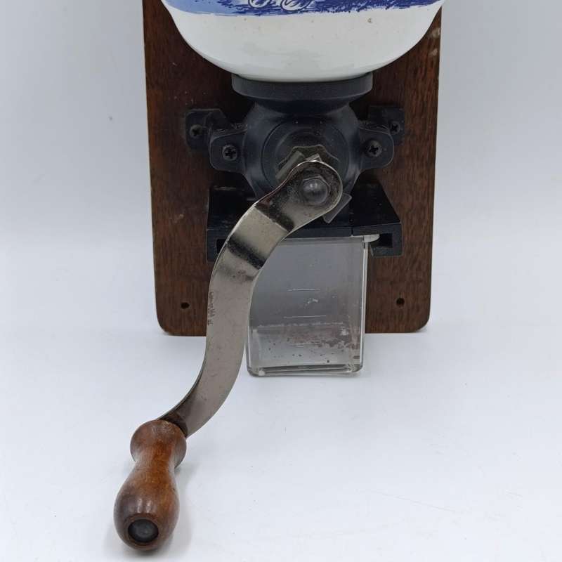 Vintage Holland porcelain coffee grinder