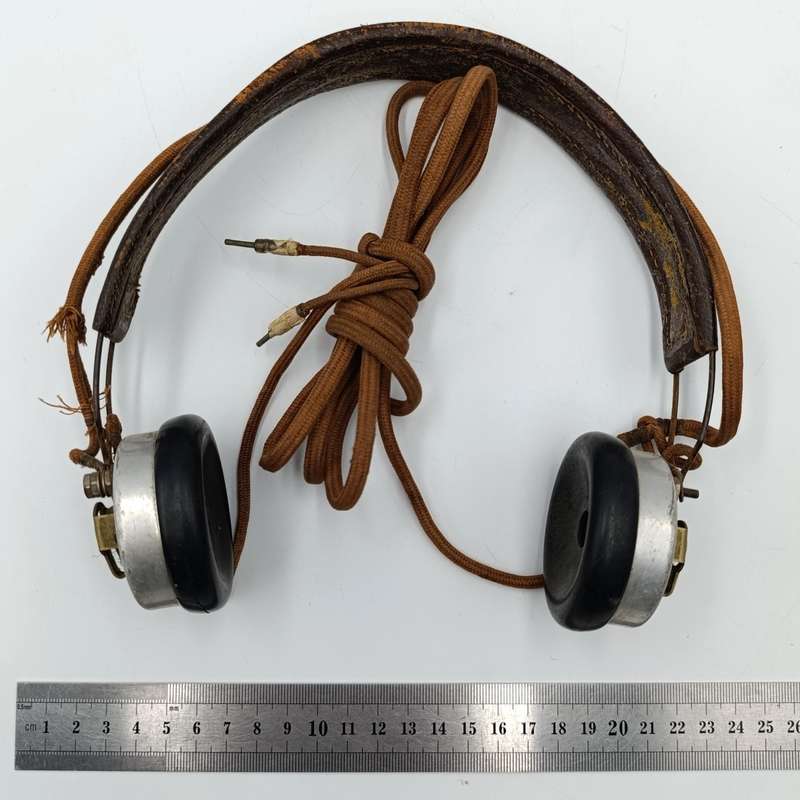 Vintage General Electric head phones