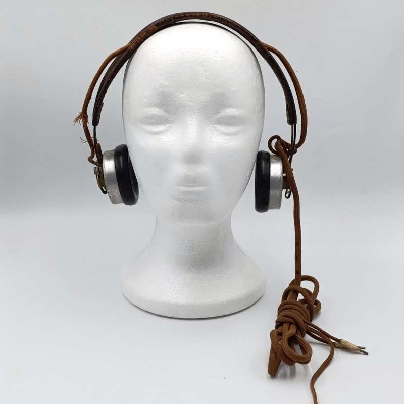 Vintage General Electric head phones