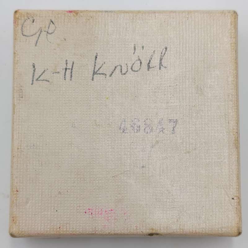 SADF Pro Patria medal #46847 issued to Cpl K.H Knorr - with box - swivel type